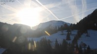 Archiv Foto Webcam Oberstaufen: Biohotel Schratt - Blick zum Hochgrat 07:00