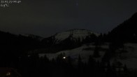 Archiv Foto Webcam Oberstaufen: Biohotel Schratt - Blick zum Hochgrat 23:00