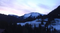 Archiv Foto Webcam Oberstaufen: Biohotel Schratt - Blick zum Hochgrat 05:00