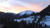 Archiv Foto Webcam Oberstaufen: Biohotel Schratt - Blick zum Hochgrat 06:00