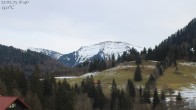 Archived image Webcam Oberstaufen - Hotel Schratt view Hochgrat mountain 15:00