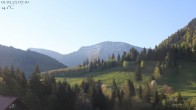 Archiv Foto Webcam Oberstaufen: Biohotel Schratt - Blick zum Hochgrat 06:00