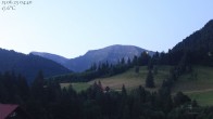 Archiv Foto Webcam Oberstaufen: Biohotel Schratt - Blick zum Hochgrat 03:00