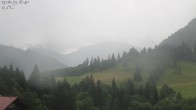 Archiv Foto Webcam Oberstaufen: Biohotel Schratt - Blick zum Hochgrat 17:00