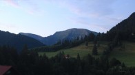 Archived image Webcam Oberstaufen - Hotel Schratt view Hochgrat mountain 03:00