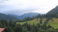 Archiv Foto Webcam Oberstaufen: Biohotel Schratt - Blick zum Hochgrat 06:00