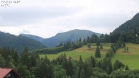 Archiv Foto Webcam Oberstaufen: Biohotel Schratt - Blick zum Hochgrat 13:00