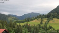 Archiv Foto Webcam Oberstaufen: Biohotel Schratt - Blick zum Hochgrat 17:00