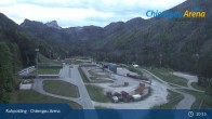 Archived image Webcam Ruhpolding - Livestream of Chiemgau Arena 20:00
