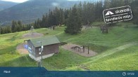 Archived image Webcam Spindleruv Mlyn: Top Station Chair Lift Svaty Petr 06:00