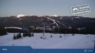 Archived image Webcam Spindleruv Mlyn: Top Station Chair Lift Svaty Petr 06:00