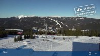 Archived image Webcam Spindleruv Mlyn: Top Station Chair Lift Svaty Petr 10:00