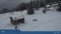 Archiv Foto Webcam Spindlermühle: Bergstation Sessellift Svaty Petr 16:00