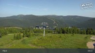 Archiv Foto Webcam Spindlermühle: Bergstation Sessellift Svaty Petr 08:00