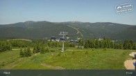 Archiv Foto Webcam Spindlermühle: Bergstation Sessellift Svaty Petr 10:00