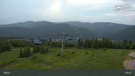 Archived image Webcam Spindleruv Mlyn: Top Station Chair Lift Svaty Petr 18:00