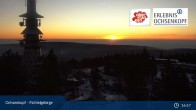 Archived image Webcam Ochsenkopf - Summit restaurant 02:00