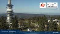Archived image Webcam Ochsenkopf - Summit restaurant 08:00