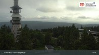 Archiv Foto Webcam Ochsenkopf: Ausblick Asenturm 18:00