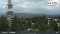 Archived image Webcam Ochsenkopf - Summit restaurant 12:00