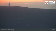 Archiv Foto Webcam Ochsenkopf: Ausblick Asenturm 04:00