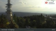 Archiv Foto Webcam Ochsenkopf: Ausblick Asenturm 18:00