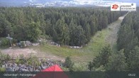 Archived image Webcam Ochsenkopf - Summit restaurant 23:00