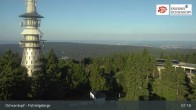 Archived image Webcam Ochsenkopf - Summit restaurant 01:00