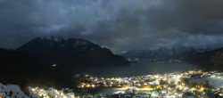 Archiv Foto Webcam St. Gilgen am Wolfgangsee - Blick zum Zwölferhorn 01:00