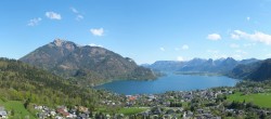 Archiv Foto Webcam St. Gilgen am Wolfgangsee - Blick zum Zwölferhorn 13:00