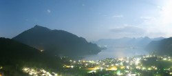 Archiv Foto Webcam St. Gilgen am Wolfgangsee - Blick zum Zwölferhorn 01:00