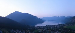 Archiv Foto Webcam St. Gilgen am Wolfgangsee - Blick zum Zwölferhorn 03:00
