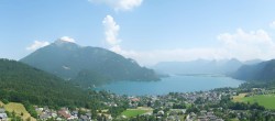 Archiv Foto Webcam St. Gilgen am Wolfgangsee - Blick zum Zwölferhorn 13:00
