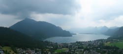 Archiv Foto Webcam St. Gilgen am Wolfgangsee - Blick zum Zwölferhorn 17:00