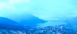Archiv Foto Webcam St. Gilgen am Wolfgangsee - Blick zum Zwölferhorn 03:00
