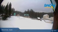 Archiv Foto Webcam Spicak - Talstation Sessellift 08:00