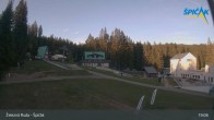 Archiv Foto Webcam Spicak - Talstation Sessellift 18:00