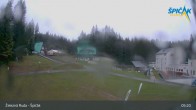 Archived image Webcam Spicak - Base station chairlift 04:00