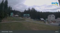Archiv Foto Webcam Spicak - Talstation Sessellift 04:00