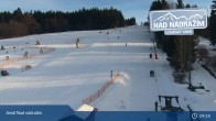 Archived image Webcam Zelezna Ruda - Ski area Nad Nadrazim 08:00