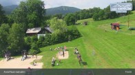 Archived image Webcam Zelezna Ruda - Ski area Nad Nadrazim 14:00