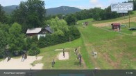 Archiv Foto Webcam Zelezna Ruda - Skiareal Nad Nadrazim 10:00