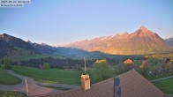 Archived image Webcam Aeschi - Ski hut Aeschiallmend 05:00