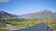Archived image Webcam Aeschi - Ski hut Aeschiallmend 07:00