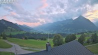 Archived image Webcam Aeschi - Ski hut Aeschiallmend 19:00