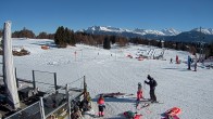 Archiv Foto Webcam Crans Montana: Skischule 08:00