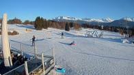 Archiv Foto Webcam Crans Montana: Skischule 10:00