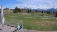 Archived image Webcam Crans Montana - Golf Course 13:00