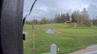Archived image Webcam Crans Montana - Golf Course Hole 18 13:00