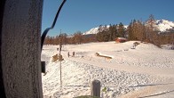 Archiv Foto Webcam Crans Montana: Wanderweg am Golfplatz 11:00